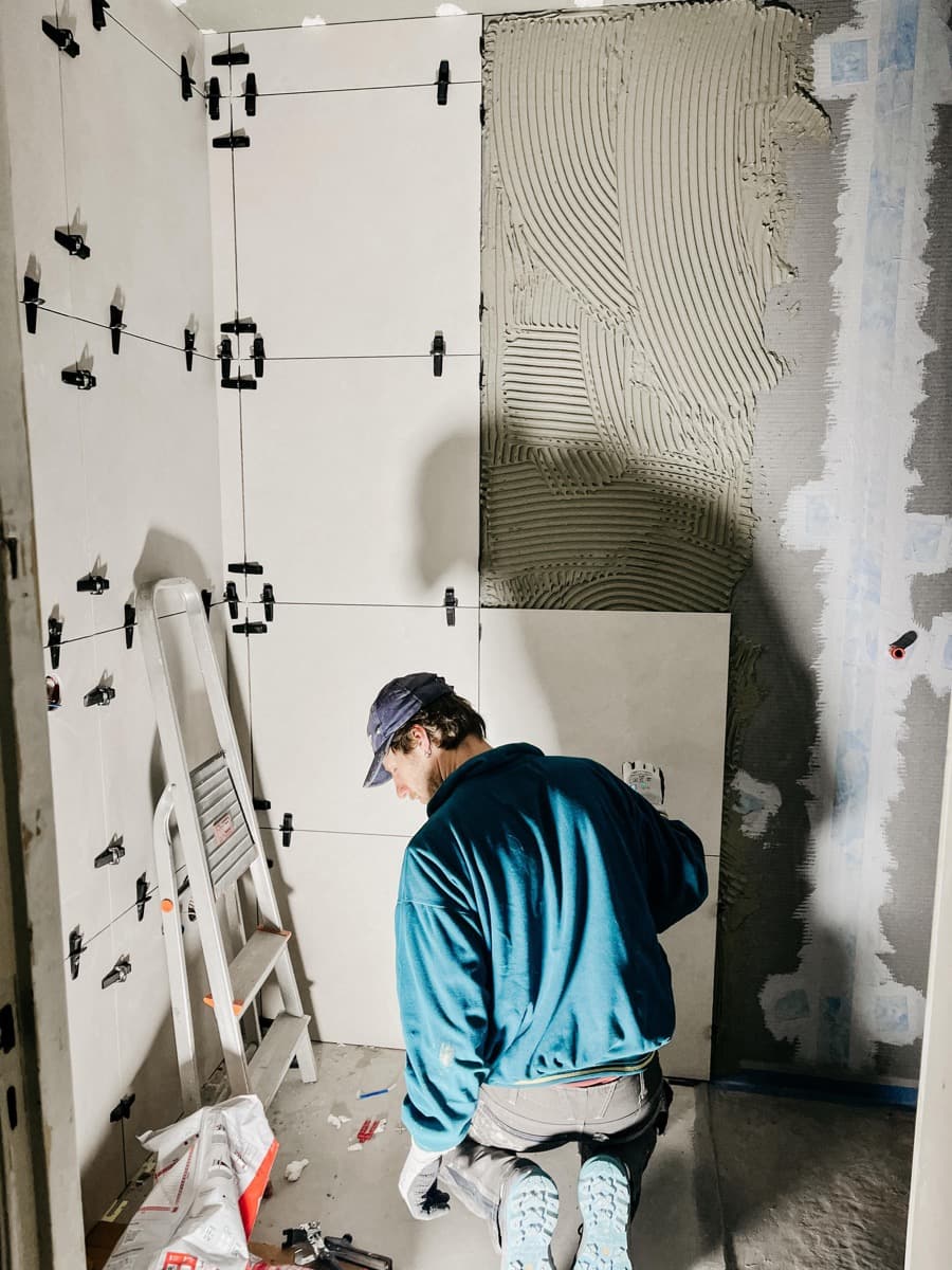 Mats op de bouwplaats